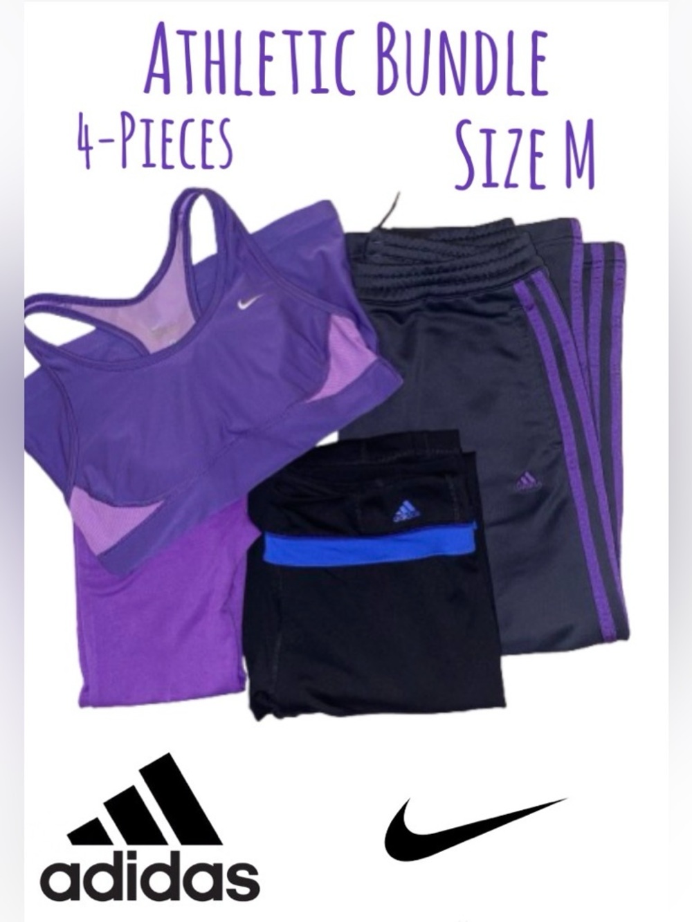 ♥️ Athletic Bundle 4-Pieces Size M